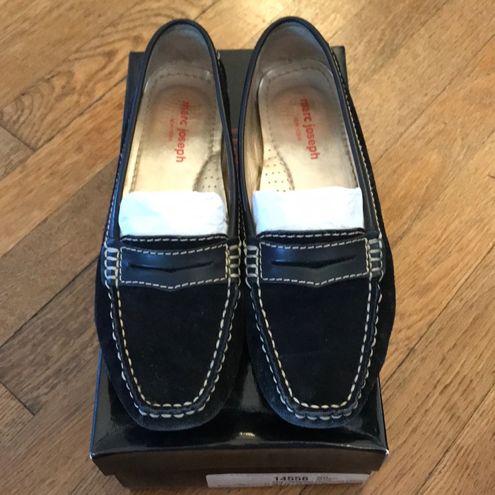 Marc Joseph Suede Driving Moc